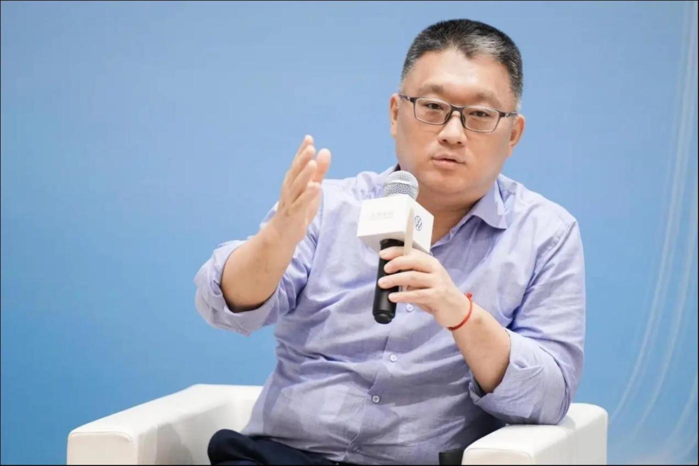 现任上汽集团总裁 贾健旭(公开发言图片)